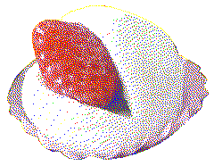 a strawberry daifuku moti